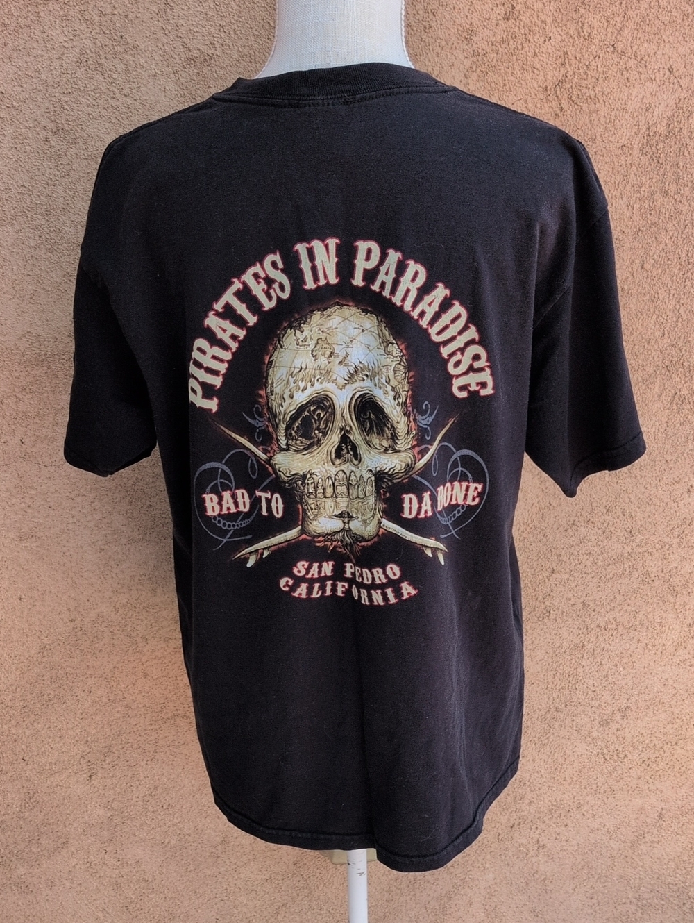 Coastal Classics 100% Cotton Pirates In Paradise San Pedro California Tee Shirt